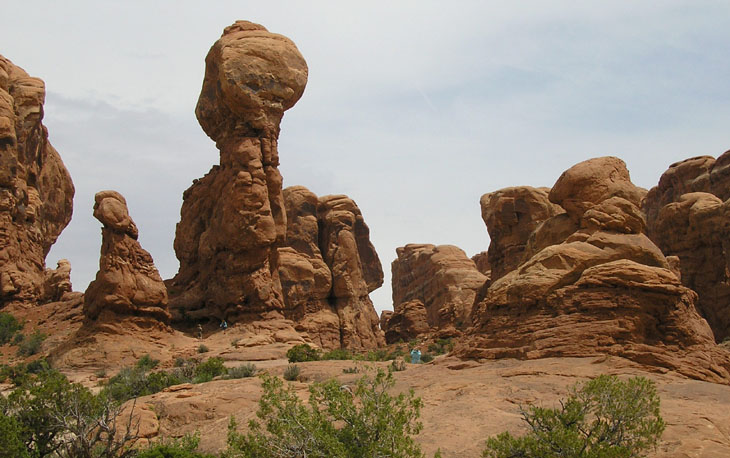 arches rock spires picture