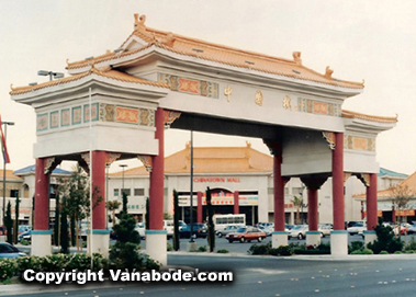 Picture of China Town Arch in Las Vegas