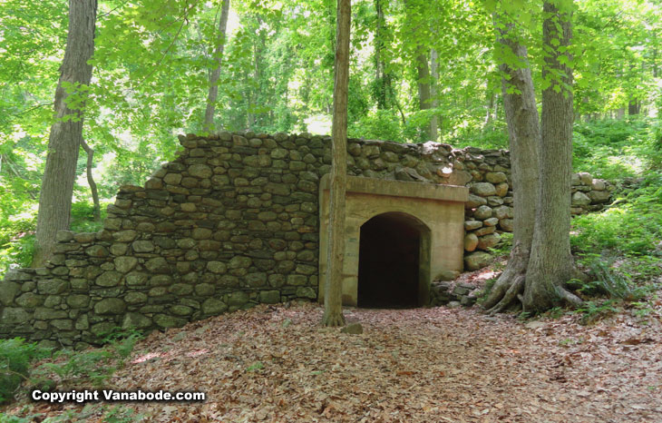 gillette castle state park underground storage area