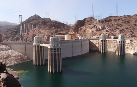 Picture of the Hoover Dam Arizona Nevada