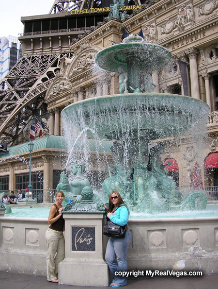 Paris fountain on the Las Vegas Strip picture