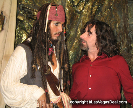 madame tussauds wax figure of Captain Jack Sparrow picture