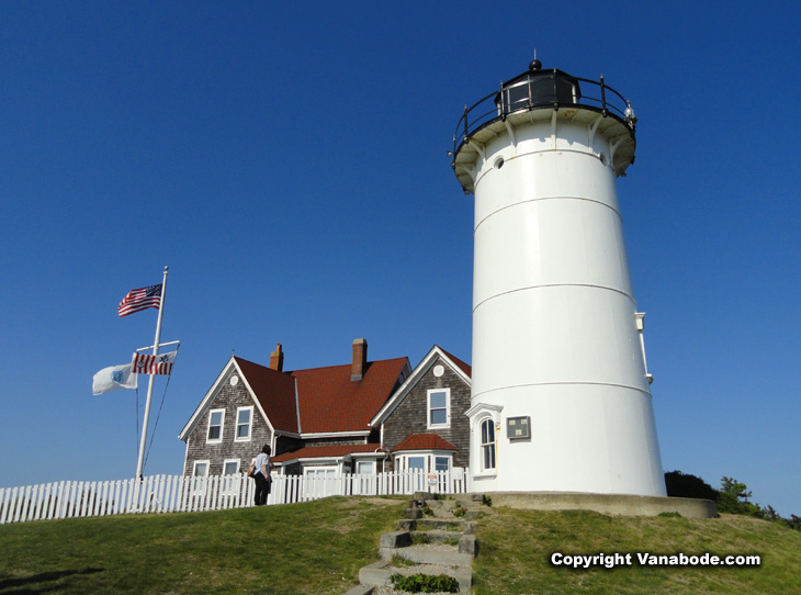 picture of nobska lighthouse woods hole maine