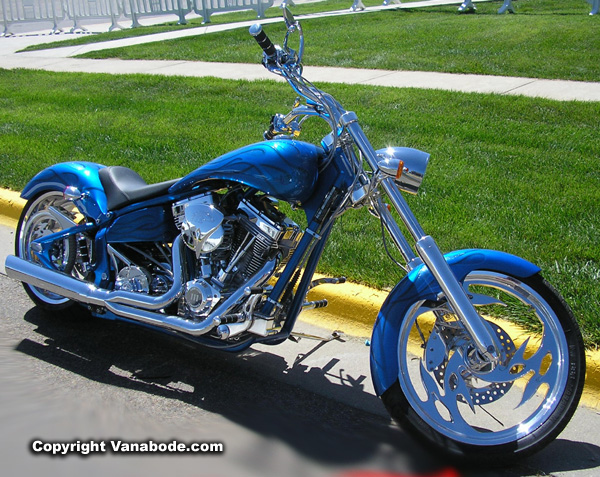 sturgis flame blue cycle picture