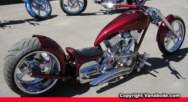 sturgis sleak red cycle picture