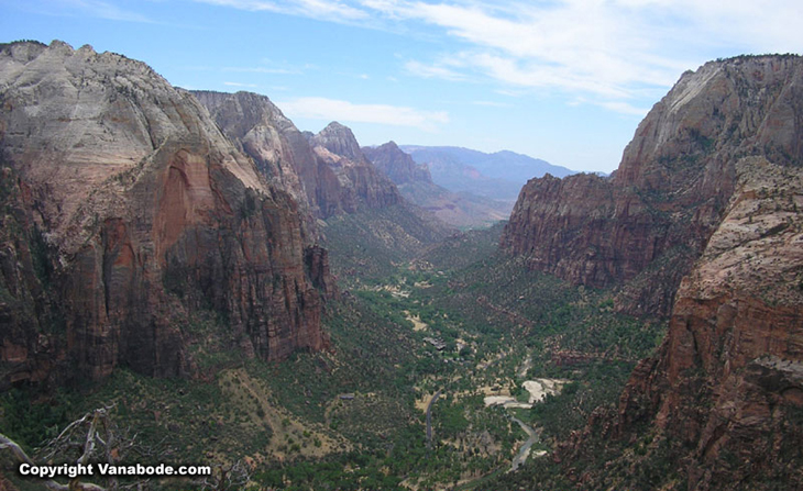 zion canyon south picture on $20 a day